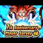 7YR ANNIVERSARY PLAYER SURVEY (Global) | Dragon Ball Z Dokkan Battle