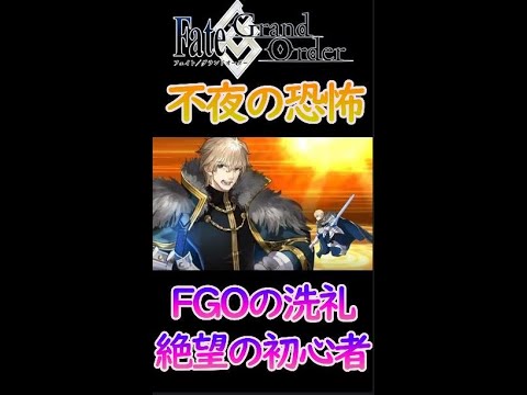 【FGO】これが不夜の洗礼！ガウェインの耐久に絶望する初心者マスター【Fate/Grand Order】 #Shorts