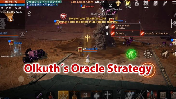[Lineage 2M] ] Olkuth´s Oracle Strategy