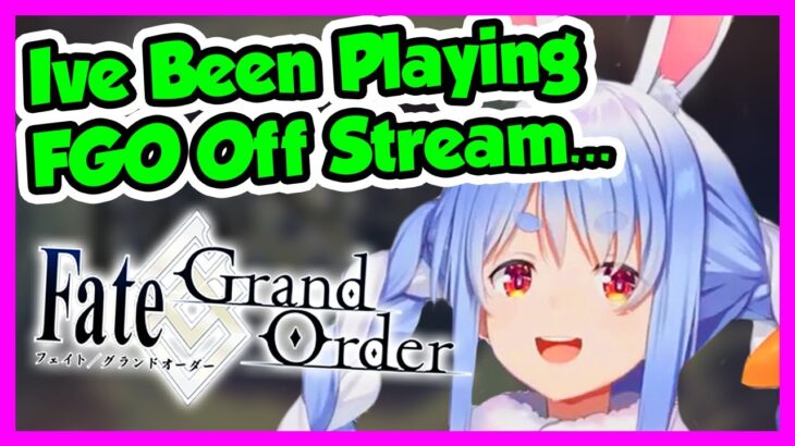 Pekora Talks About Playing Fate/Grand Order Off Stream [Hololive/Eng sub] [Usada Pekora]