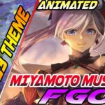 『PS3』Fate Grand/Order | Miyamoto Musashi Animated PS3 Theme DOWNLOAD! Request #32