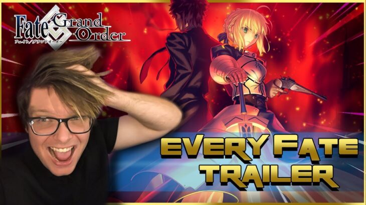 FIRST Time Reaction to EVERY trailer for Fate Grand Order! Part 2!