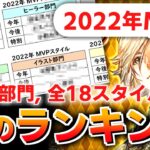 【ロマサガRS】全6部門！2022年のMVPと来年活躍しそうなスタイルはこれだ！【ロマンシング サガ リユニバース】