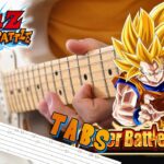 Super Battle Road Theme Dokkan OST Guitar Lesson with TABS – ドラゴンボールZ【ドッカンバトル】