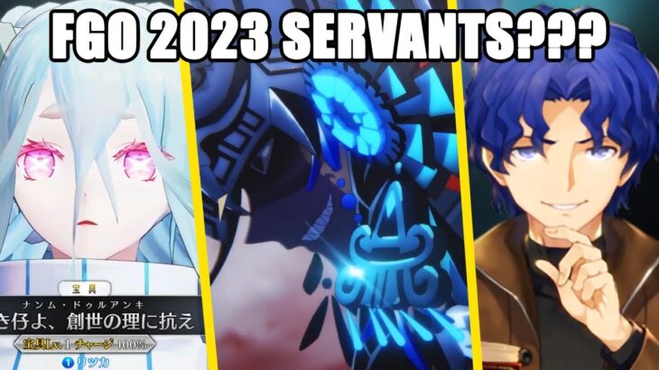 FGO JP COULD HAVE THIS SERVANTS IN 2023??? 🤩