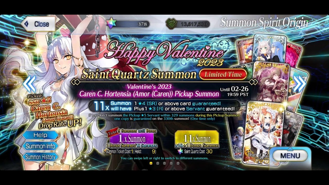 [FGO NA] Caren Summoning Rolls! │ 2023おすすめアプリゲーム動画配信まとめ