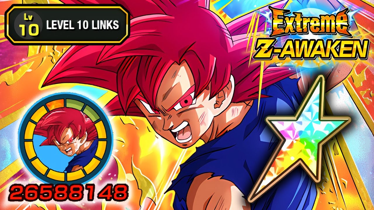 100 Eza Agl “super” Saiyan God Goku Level 10 Links Showcase Dragon Ball Z Dokkan Battle │ 2023 1834