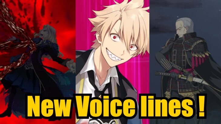 [FGO] New Servant NP Voicelines !