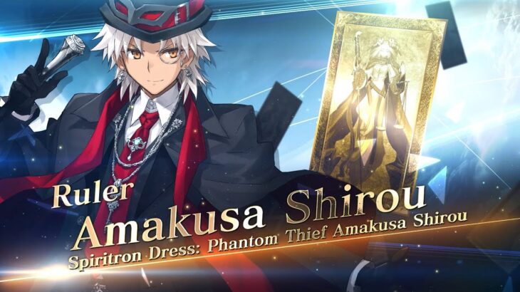 Fate/Grand Order – Amakusa Shirou Spiritron Dress Servant Introduction