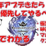 【グラブル】３分でわかる９周年のアプデの優先順位🐮