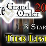 FGO – Tier List 1-3 Stars 2023 [Fate/Grand Order]