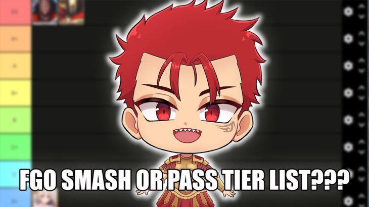 FGO JP – 😈 I HAVE REACHED A NEW LOW 😈  –  FGO SMASH OR PASS TIER LIST 👺