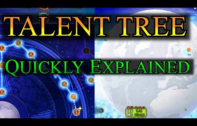 Class Score (Talent Tree) Explained Quickly [FGO]