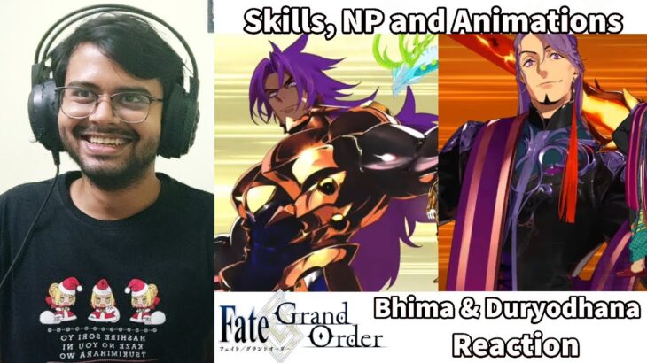 【FGO】Indian FGO Player Reacts to Bhima and Duryodhana (Animations, Skills, NP) 【Fate/Grand Order】