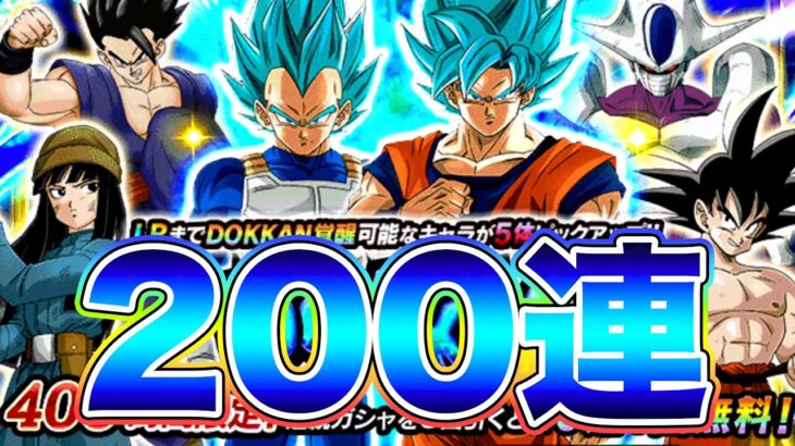 新ベジブルガシャ200連いっちょいくぜ！（再UP）【ドッカンバトル】【Dragon Ball Z Dokkan Battle】