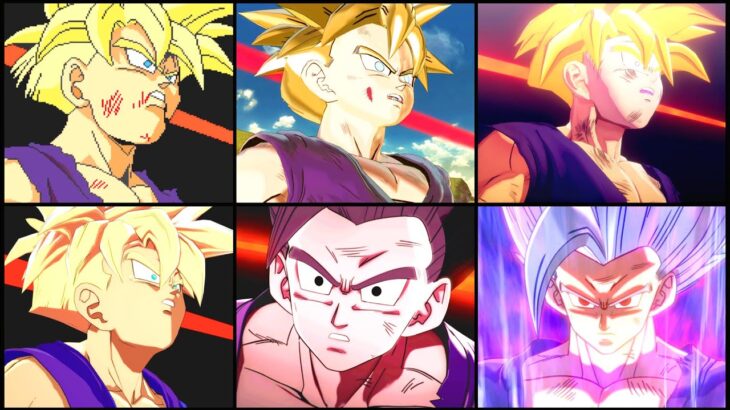 Evolution of Gohan’s Anger Transformation (1994-2023) ドラゴンボール