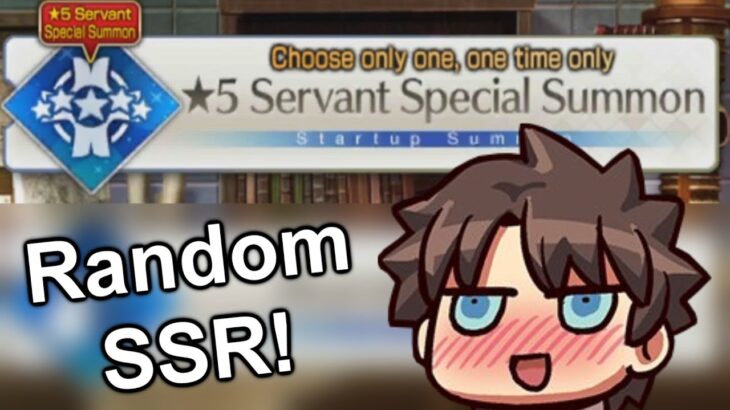 F2P Boi Picks His FREE SSR SERVANT!