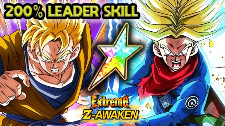 100% EZA INT FUTURE GOHAN + EZA TEQ TRUNKS ROTATION! Dragon Ball Z Dokkan Battle