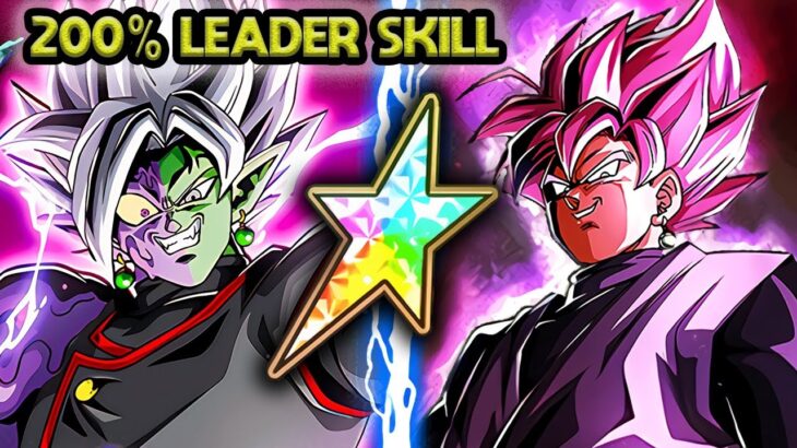 100% TEQ LR FUSION ZAMASU + INT LR ROSE GOKU BLACK ROTATION! Dragon Ball Z Dokkan Battle