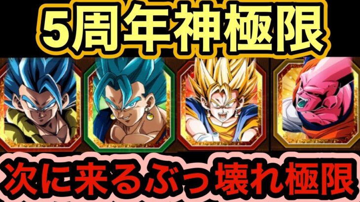 【ドッカンバトル】5周年極限の再評価‼︎次に来る神極限はこれだ‼︎ 【Doragon Ball Z Dokkan Battle】