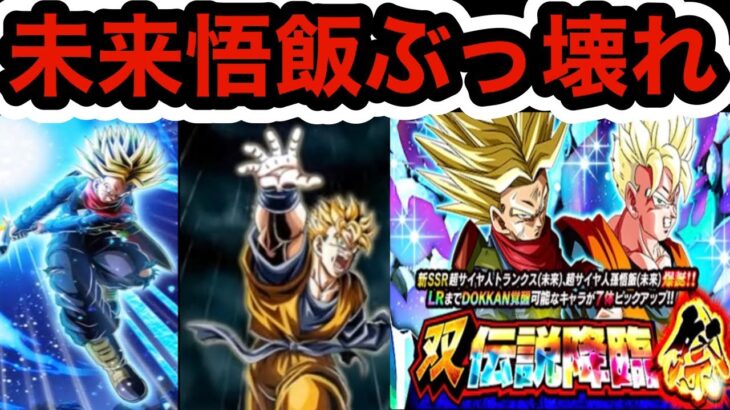 【ドッカンバトル】どう考えても未来悟飯がヤバすぎる‼︎ 【Doragon Ball Z Dokkan Battle】