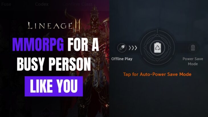 Lineage 2M [RECOMMENDED] MMORPG for a BUSY PERSON like you!