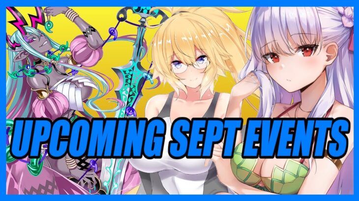 Upcoming September Events (Fate/Grand Order)
