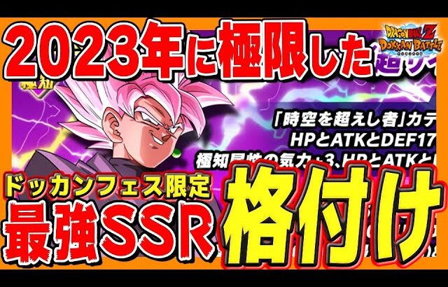 今年極限Z覚醒したドッカンフェス限定SSR格付け！2023年9月版｜#地球まるごと時空超越キャンペーン｜ドッカンバトル【 ソニオTV 】