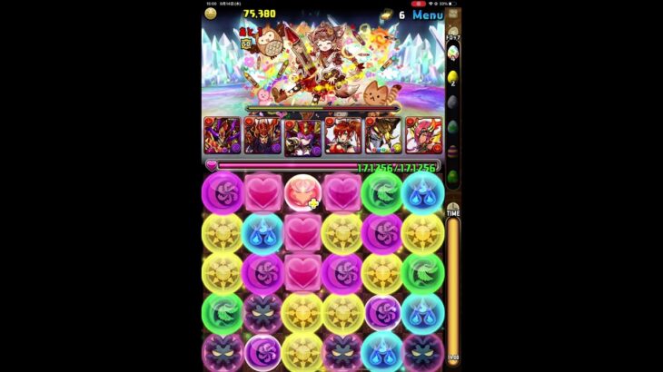 【パズドラ】虹の彩洞　ピィの隠れ家ノーコンクリア