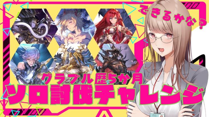 #グラブル【 #グランブルーファンタジー 】グラブル歴５か月！マグナ２のソロ討伐チャレンジ！！できるかな？？