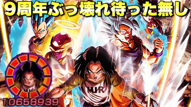 『ドッカンバトル　2825』9周年ぶっ壊れ待ったなし！極限期待の単一カテゴリー特化型LRの超絶火力　【Dragon Ball Z Dokkan Battle】