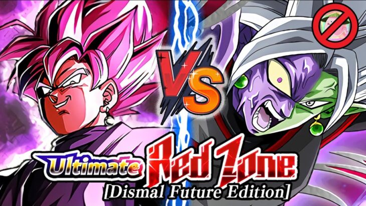 EZA LR ROSE GOKU BLACK VS RED ZONE FUSION ZAMASU (NO ITEMS) Dragon Ball Z Dokkan Battle