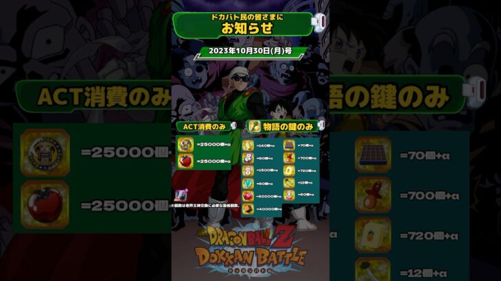 【ドッカンバトル】定時お知らせ  #ドカバト#ドッカン#ドッカンバトル#ドラゴンボール#dokkanbattle ‘shorts@ドッカンバトル59ch