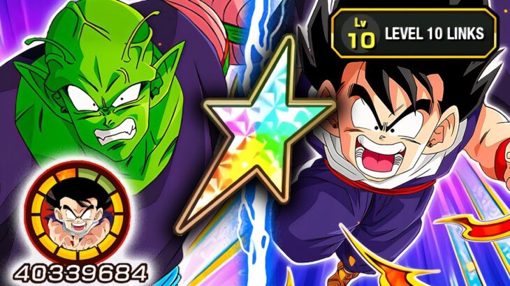 100% DOKKANFEST STR PICCOLO & KID GOHAN LEVEL 10 LINKS! Dragon Ball Z Dokkan Battle