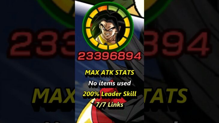 EZA SSJ4 Broly MAX 4 Supers 1 turn