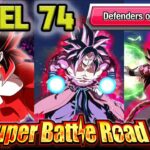 NEW SUPER BATTLE ROAD STAGE 74: DEFENDERS OF JUSTICE (NO ITEMS) Dragon Ball Z Dokkan Battle