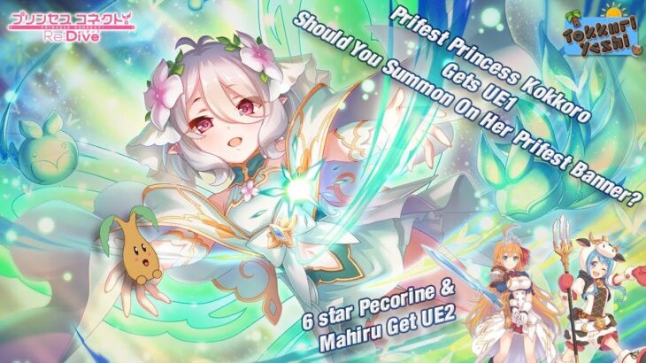 [Princess Connect Re:Dive] Is Princess Kokkoro, 6* Pecorine or Mahiru’s New UE Any Good?