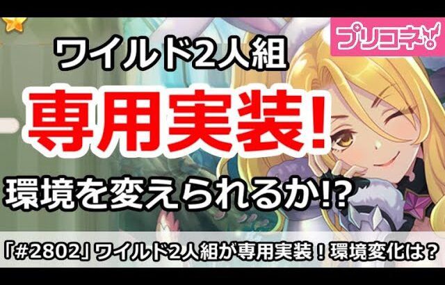 【プリコネ】ワイルドクリス＆マツリ専用装備実装！環境を変えられるか！？【プリンセスコネクト！】