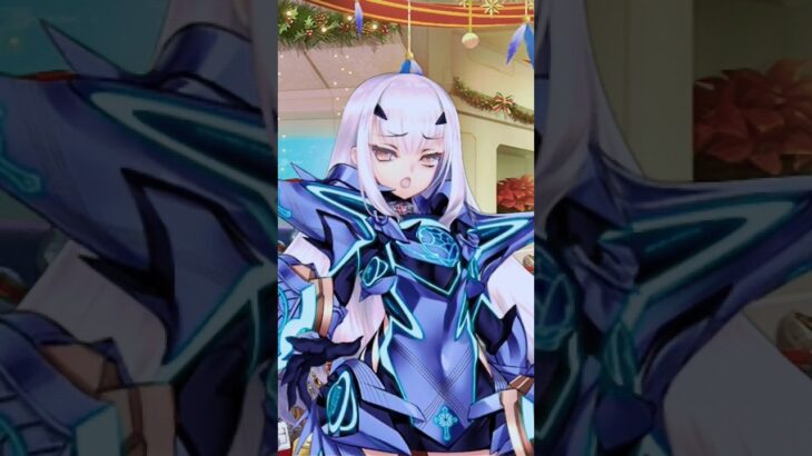 【FGO】メリュジーヌ（マイルーム）『背景クリスマス』マスターの体温を肌で感じたいメリュジーヌ