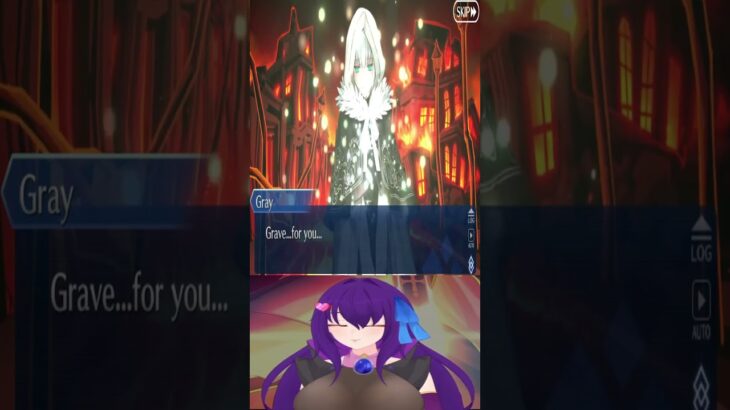 #FGO #fate  #casefiles #shorts  Chanting Gray’s Noble Phantasm Rhongomyniad!