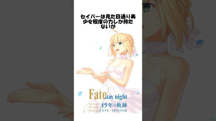 【FGO】Fate/stay nightのサーヴァントに関する雑学 #shorts #fgo #fate