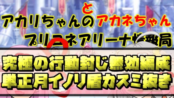 【プリコネR】究極の行動封じ無効化編成単正月イノリ盾カスミ抜き＋単正月イノリ飛行法【バリーナ】【プリーナ】