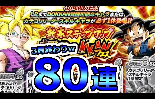 【ドッカンバトル】残像だ！新春ステップアップ 超ドッカンフェスガシャ(ガチャ)【ドカバト】