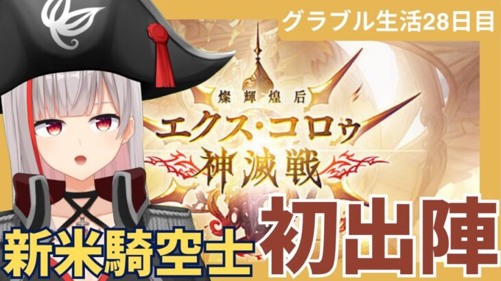 【グラブル初心者　27日目/新人Vtuber】神滅戦！新米騎空士初出陣！！闇有利不安頑張！知識求！【ここもの2.5期生2 / リアン・クレアトゥール】