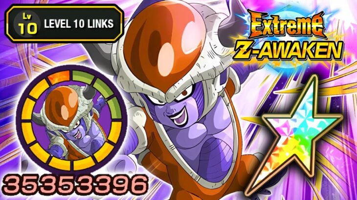 100% EZA NEW CHILLED LEVEL 10 LINKS + STICKER EFFECT! Dragon Ball Z Dokkan Battle