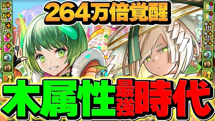 【木属性新時代】4T上限解放×全員エンハ！サムライロック×ゴン×メローラムで極悪チャレンジ攻略！【パズドラ】