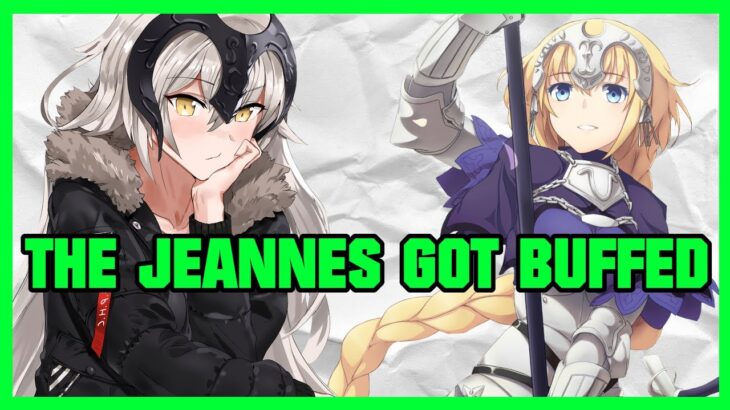 Jeanne and Jalter’s INSANELY GOOD Buffs [Fate/Grand Order]