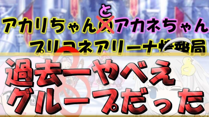 【プリコネR】過去一ヤバいグループに来たアカリちゃん【バリーナ】【プリーナ】