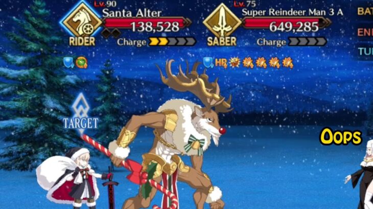 Santa Alter and the Roided Reindeers – FGO Teslafest Mega Coil Guide