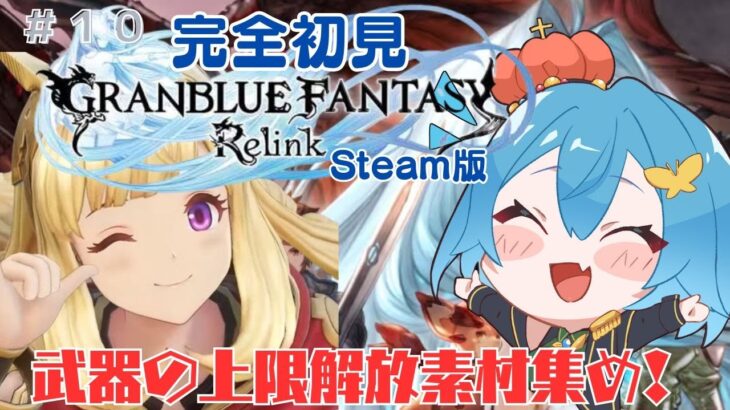 [ 新人VTuber/GRANBLUE FANTASY Relink]PT戦力の底上げしたい！リリンクを1番楽しむVtuberの配信！[ここもの２期生/ニーアクイン ]